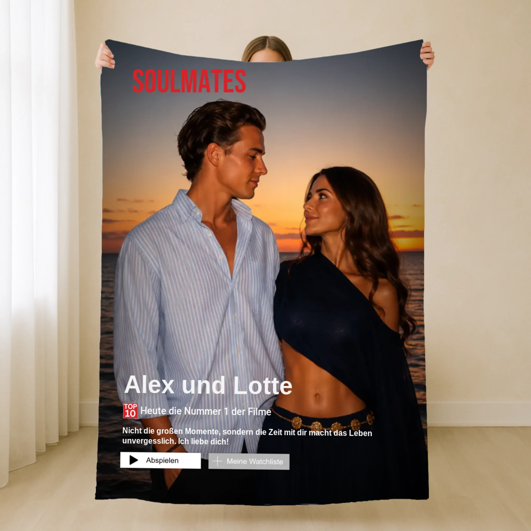 L Mockup Vertical Blanket Holding