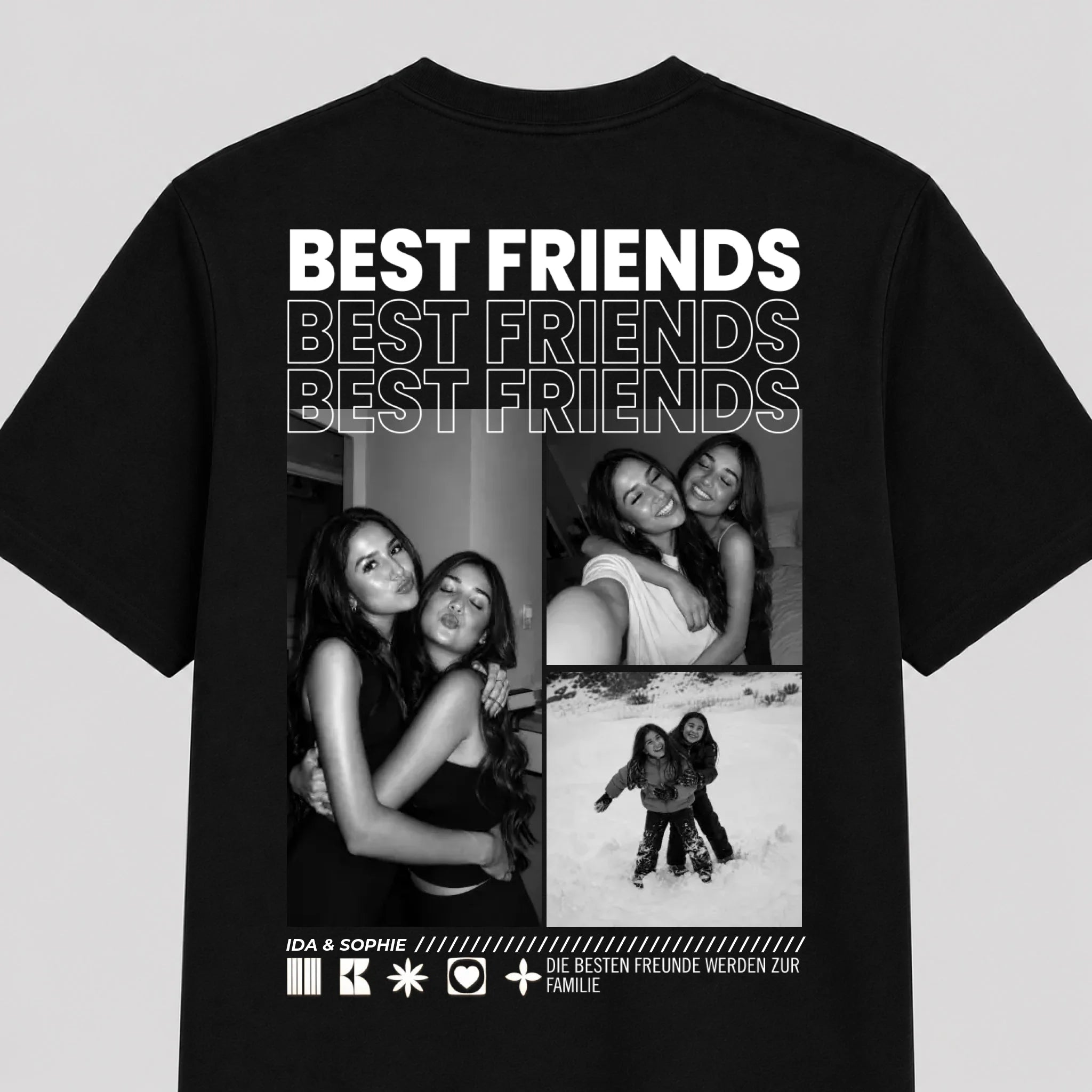 Mockup T-Shirt schwarz