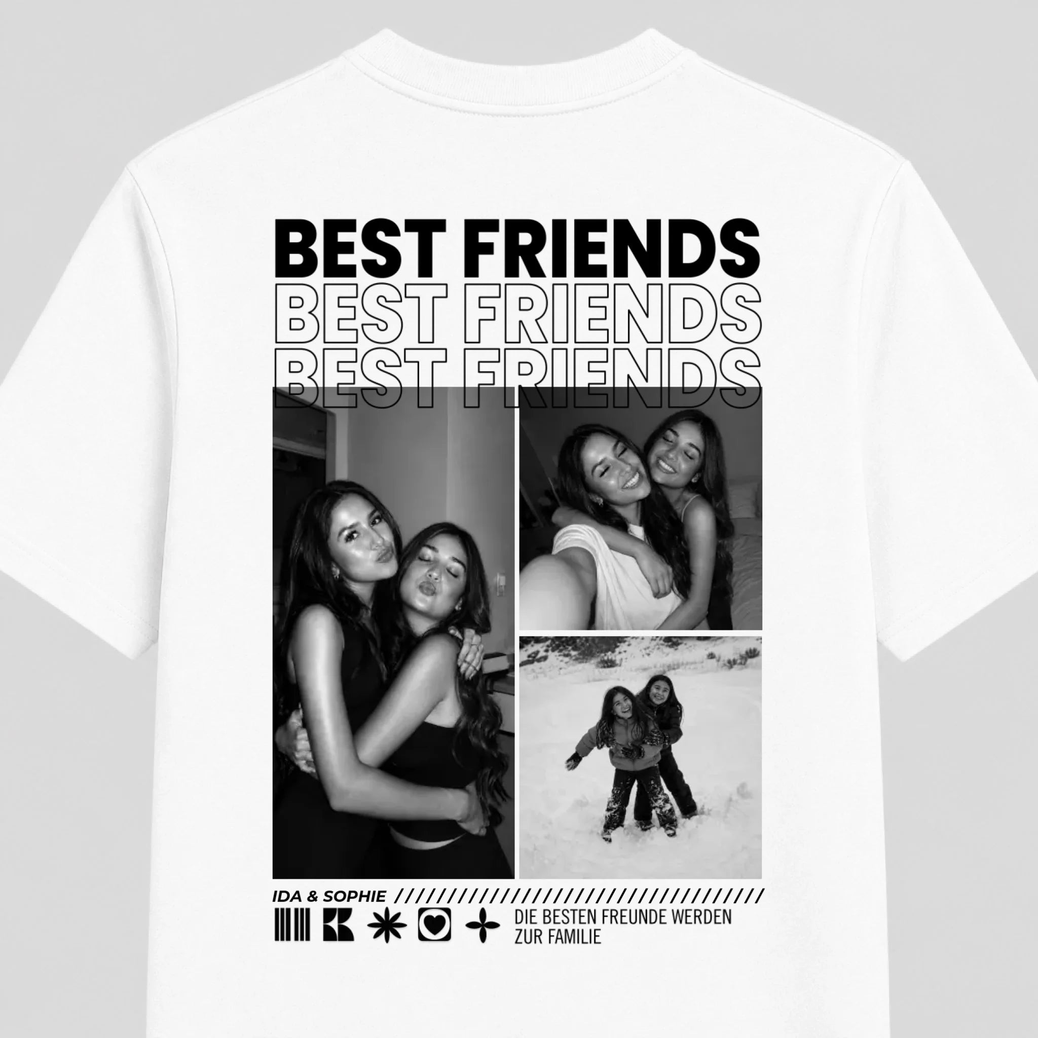 Mockup T-Shirt weiß