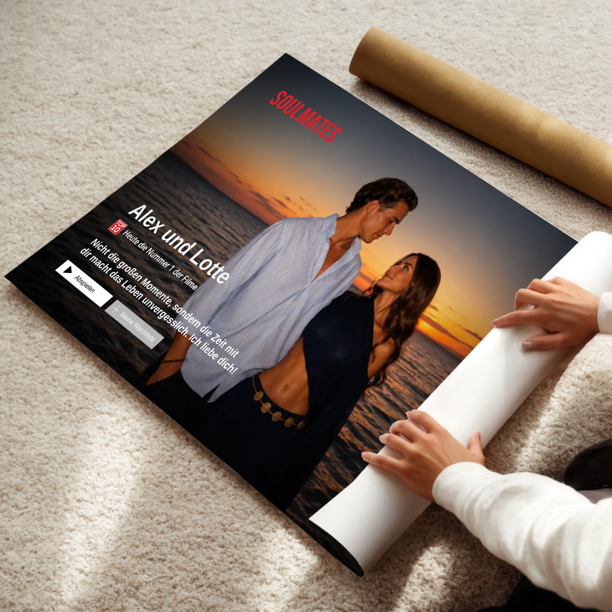 L Mockup Poster Rolled