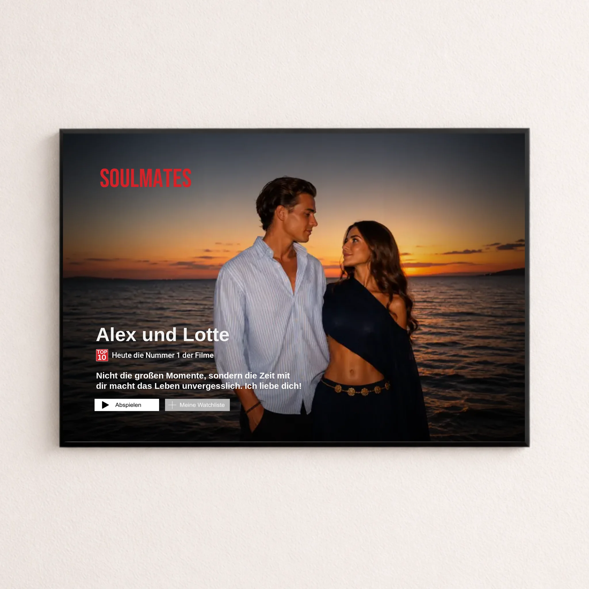 L Mockup Poster Black Frame
