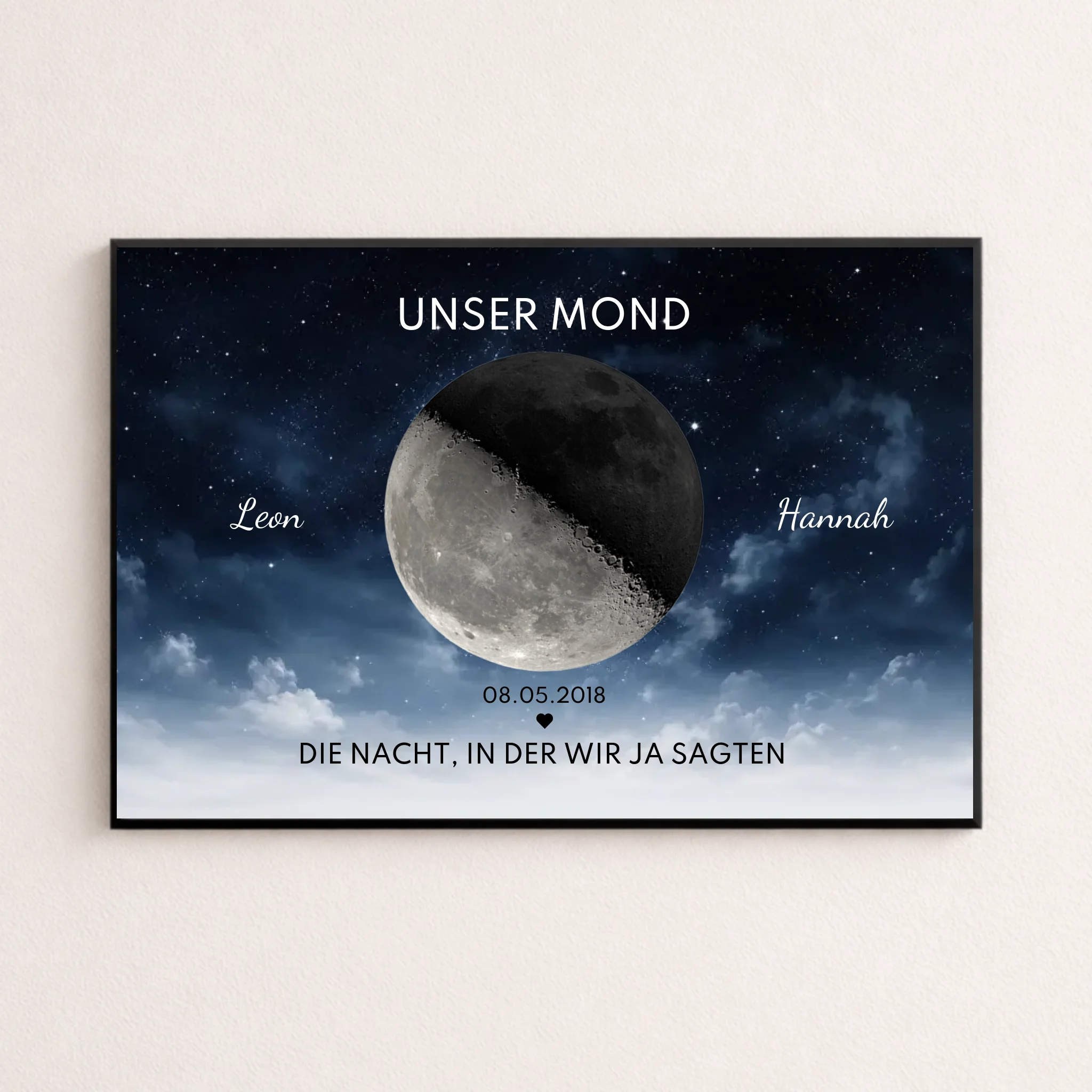 L Mockup Poster Black Frame