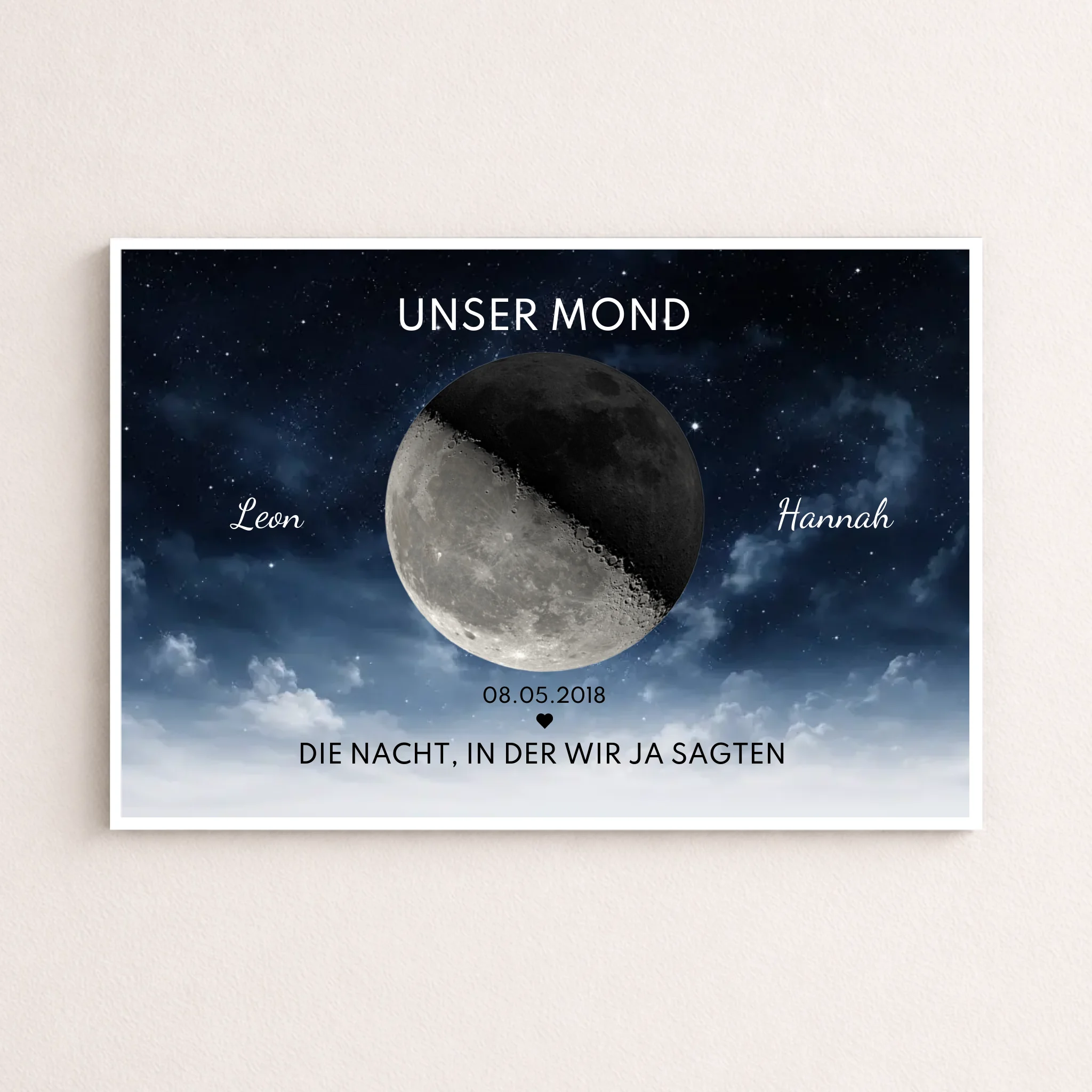 L Mockup Poster White Frame