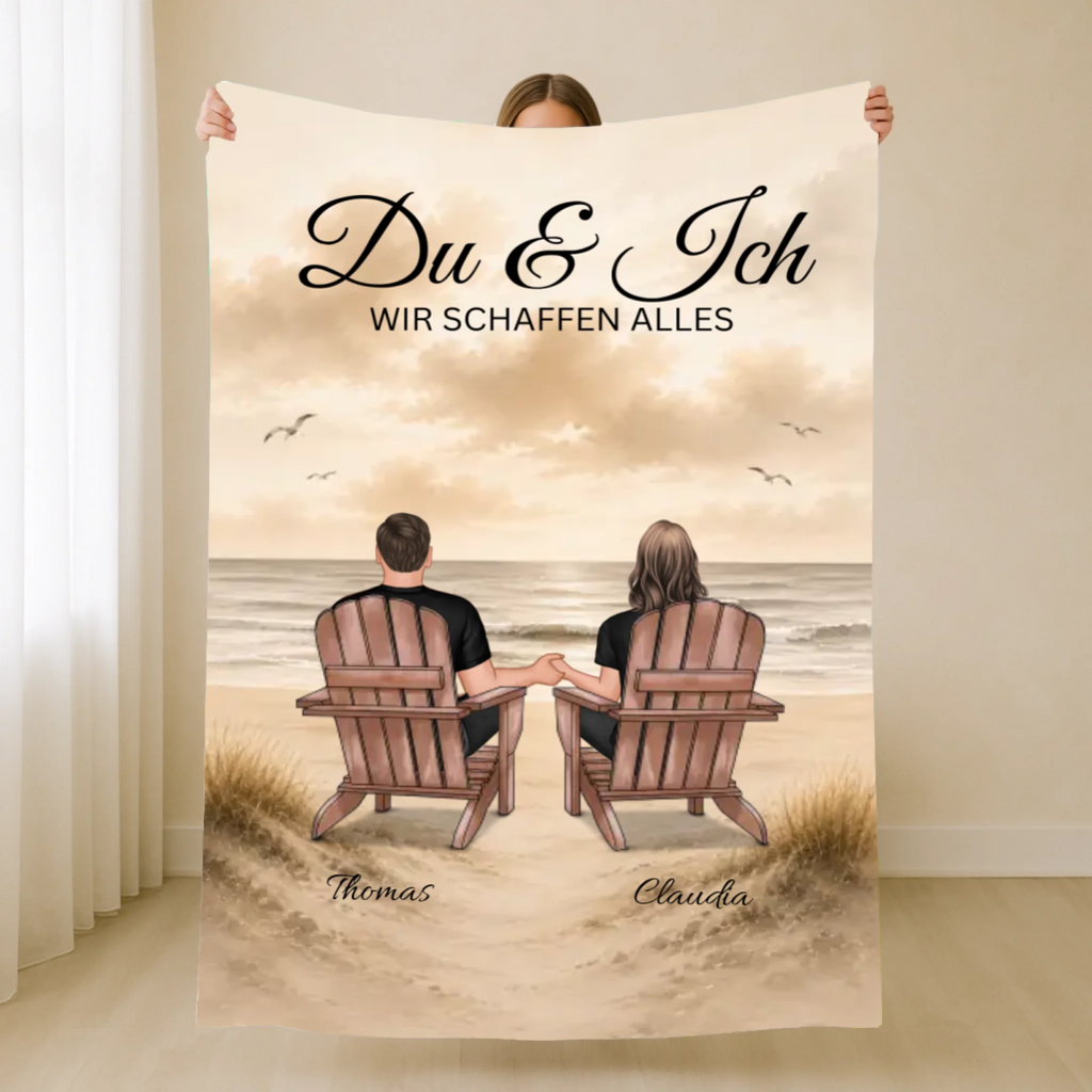 L Mockup Vertical Blanket Holding