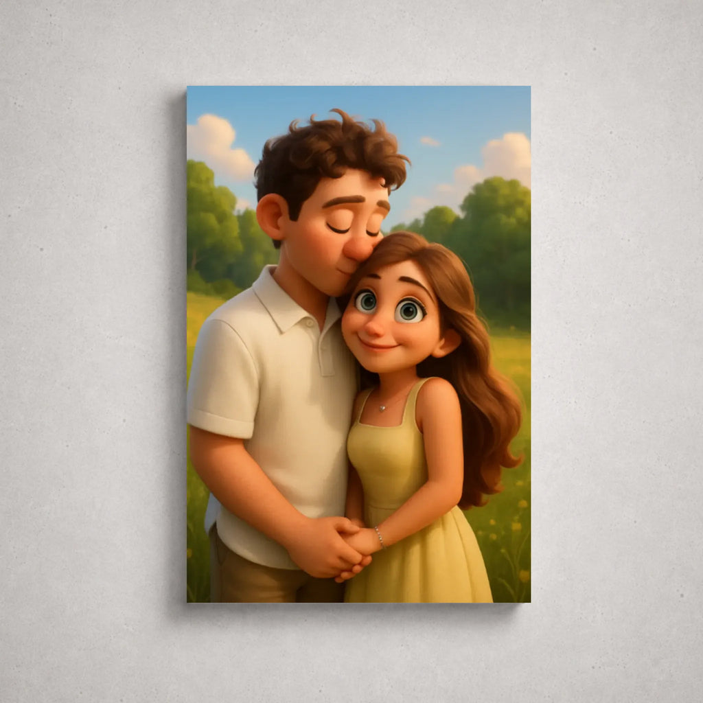 L Mockup Canvas Vertical