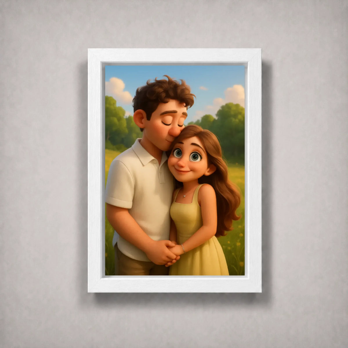 L Mockup White Frame