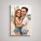 L Mockup Canvas Vertical